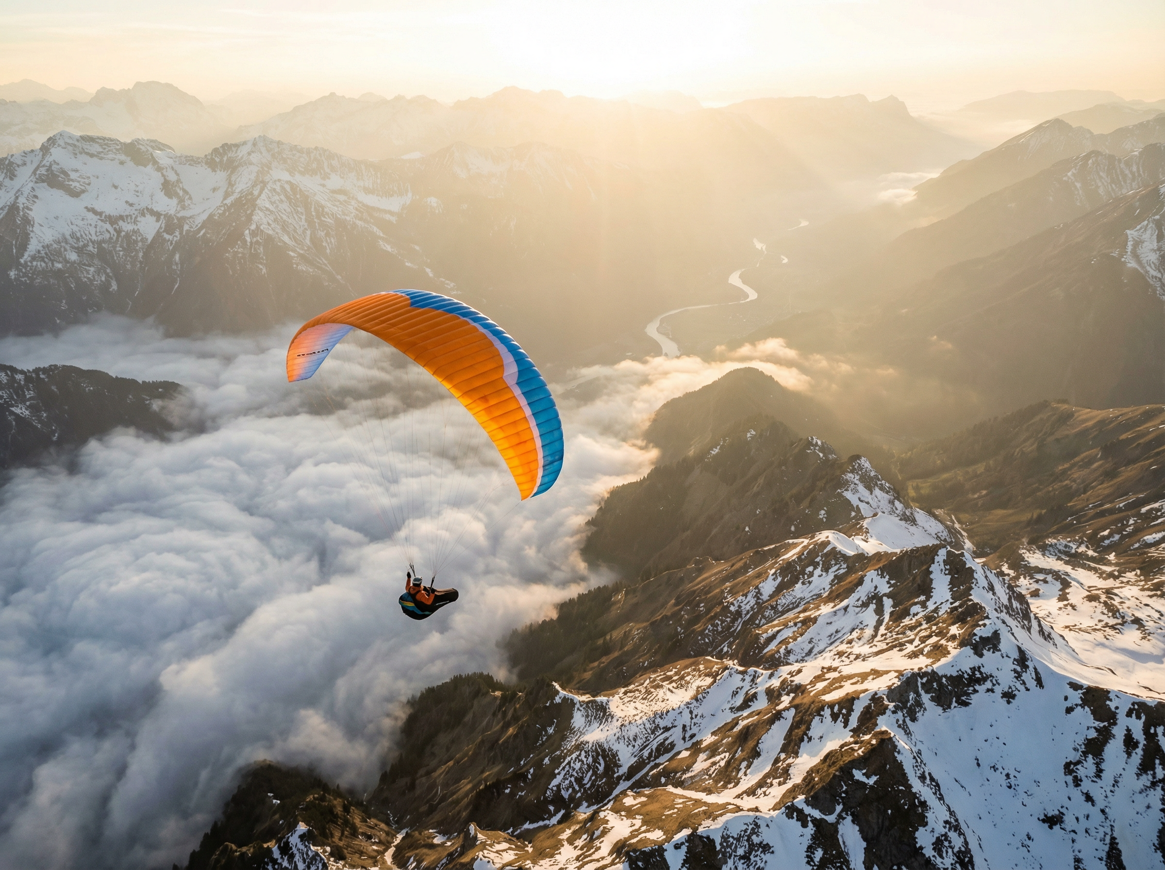 问鼎娱乐 - 滑翔伞翱翔山巅